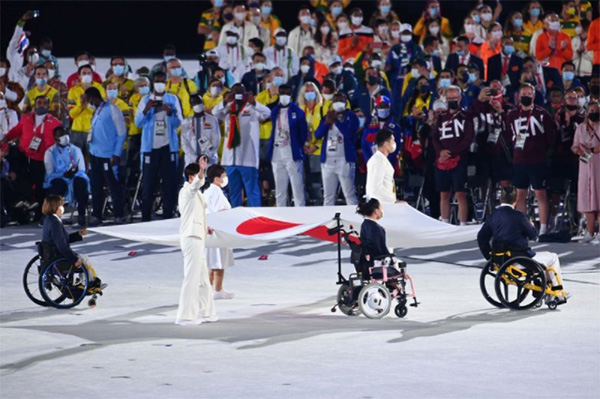 東京2020パラリンピック閉会式（写真:松尾/アフロスポーツ）