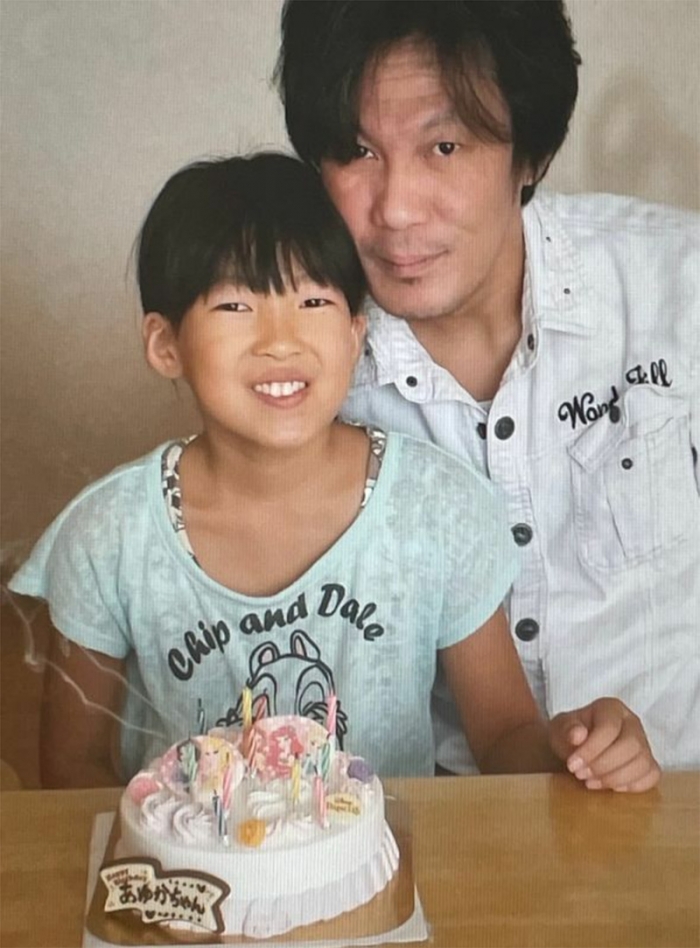 2017年9月、安優香さん11歳。これが最後の誕生日となった（井出さん提供）