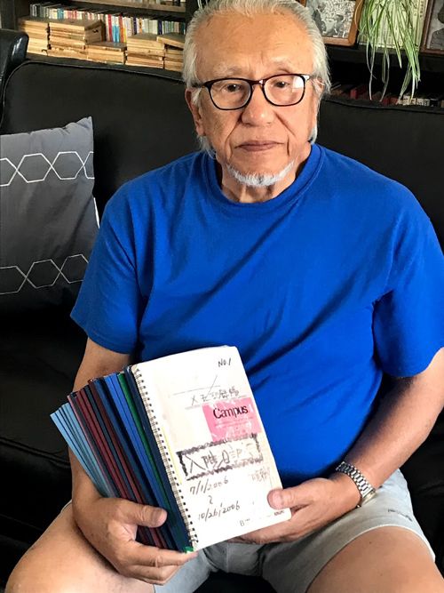 松尾幸郎さん。米アルバカーキーにて筆者撮影