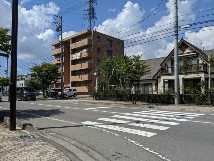 和田樹生さんがはねられた横断歩道。加害者は居酒屋で酒を飲み、友人とボウリング場へ向かう途中だった（筆者撮影）