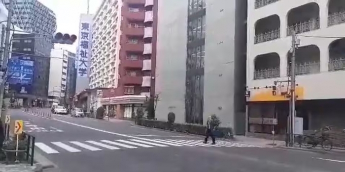 東京・池袋の事故現場付近